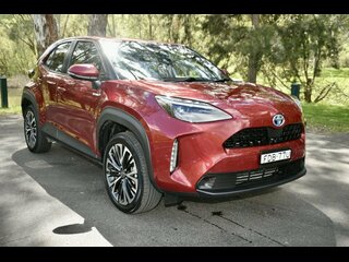 2023  Toyota Yaris Cross Urban AWD Wagon (Atomic Rush) Pre-Owned Car Thumbnail