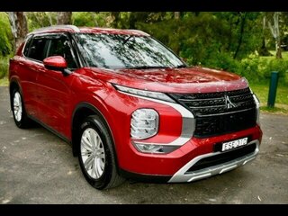 2021  Mitsubishi Outlander LS 7 Seat (2WD) Wagon (Red) Pre-Owned Car Thumbnail